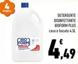 Conad Margherita Detergente disinfettante Bioform Plus offerta