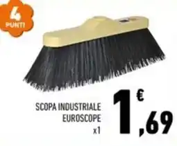 Conad Margherita Scopa industriale Euroscope offerta