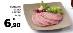 Conad Margherita Lonza di suino a fette offerta