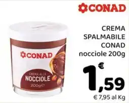 Conad Margherita Crema alle nocciole Conad offerta