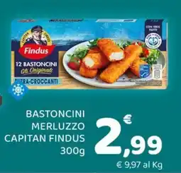 Conad Margherita Bastoncini merluzzo capitan findus offerta