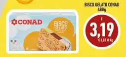 Conad Margherita Bisco gelato Conad offerta
