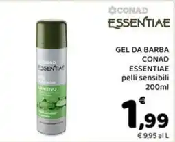Conad Margherita Gel da barba Essentiae offerta