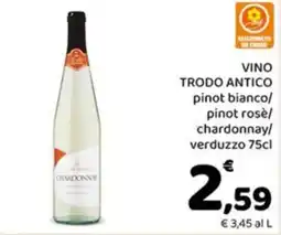 Conad Margherita Vino Trodo Antico offerta