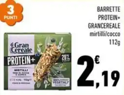 Conad Margherita Gran Cereale Protein+ mirtilli offerta