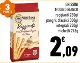 Conad Margherita Grissini Mulino Bianco offerta