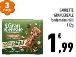 Conad Margherita Gran Cereale barrette grancereale offerta