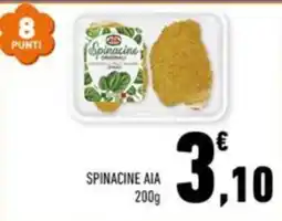 Conad Margherita Spinacine AIA offerta
