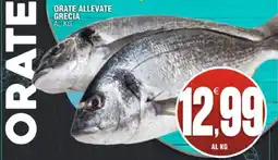 Vicino a te supermercati Orate Allevate Grecia offerta