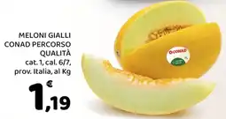 Conad Margherita Conad meloni gialli percorso qualità offerta