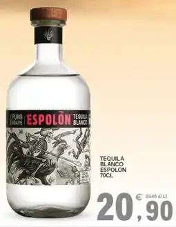 Interspar Espolon Tequila Blanco offerta
