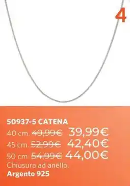 Cristian Lay Catena Argento 925 offerta