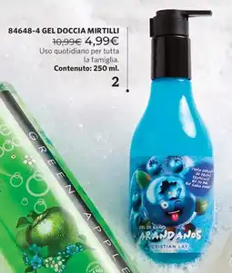Cristian Lay Gel doccia mirtilli offerta