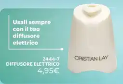 Cristian Lay Cristian lay diffusore elettrico offerta
