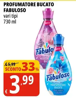 Tigros Profumatore bucato Fabuloso offerta