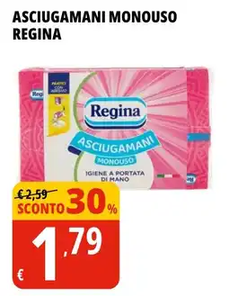 Tigros Asciugamani monouso Regina offerta
