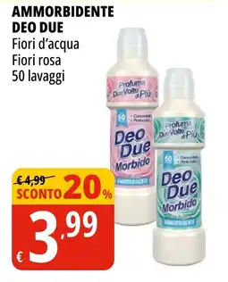 Tigros Deo Due Ammorbidente Fiori d'acqua offerta