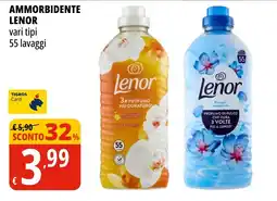 Tigros Ammorbidente Lenor offerta