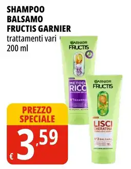 Tigros Shampoo balsamo fructis garnier offerta