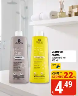 Tigros Shampoo Alama trattamenti vari offerta