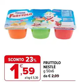Iperal Fruttolo Nestlé offerta