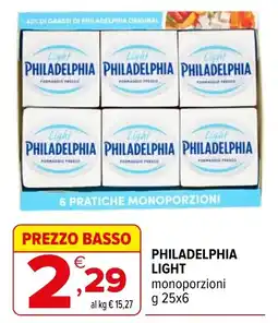 Iperal Philadelphia Light offerta