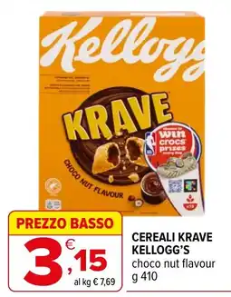 Iperal Cereali Krave Kellogg's offerta