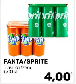 Iper Tosano Fanta/sprite classica/zero offerta