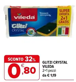 Iperal Glitz Crystal Vileda offerta