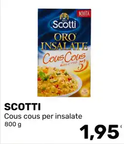 Iper Tosano Scotti cous cous per insalate offerta
