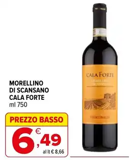 Iperal Morellino di Scansano Cala Forte offerta