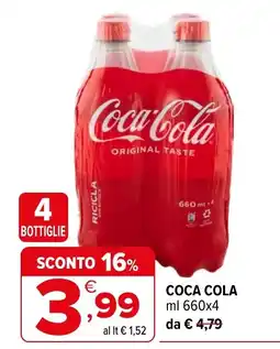 Iperal Coca Cola Original Taste offerta
