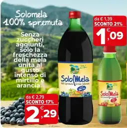 Iperal SoloMela 100% spremuta offerta