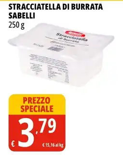Tigros Stracciatella di burrata Sabelli offerta