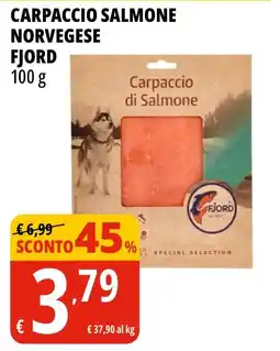 Tigros Carpaccio salmone Fjord offerta