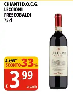 Tigros Chianti D.O.C.G. Leccioni Frescobaldi offerta