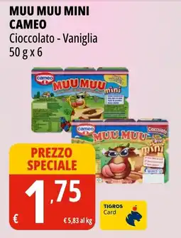 Tigros Muu Muu Mini Cameo offerta