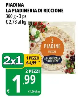 Tigros Piadina La Piadineria di Riccione offerta