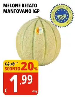 Tigros Melone retato mantovano IGP offerta