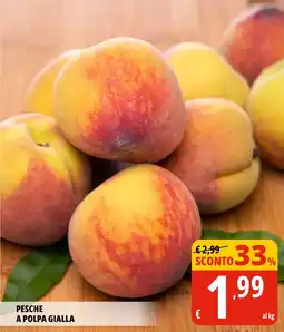 Tigros Pesche a polpa gialla offerta