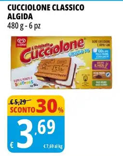 Tigros Cucciolone classico Algida offerta