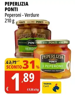 Tigros Peperonì - Verdure offerta