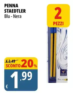 Tigros Penna Staedtler Blu - Nera offerta