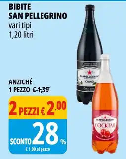 Tigros Bibite San Pellegrino offerta