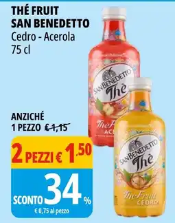 Tigros Thé Fruit San Benedetto Cedro - Acerola offerta