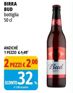 Tigros Birra Bud offerta