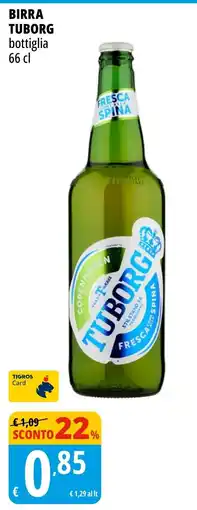 Tigros Birra Tuborg offerta