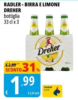 Tigros Radler Dreher offerta