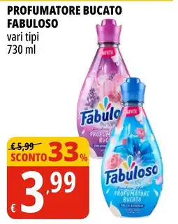 Tigros Profumatore bucato Fabuloso offerta