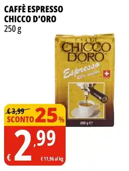 Tigros Caffè espresso Chicco d'Oro offerta